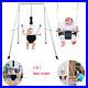 2 in 1 Baby Jumper Toddler Swing with Foldable Stand Baby Swing Set and Bouncers