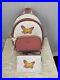 Coach Mini Court Backpack In Signature Canvas With Butterfly & Wristlet (Set)