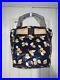 Juicy Couture Pam & Gela Coated Canvas Large Navy Tote Bag Makeup Pouch Set New