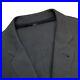 Mens 42 R J CREW Ludlow X Tollegno 1900 Dark Grey Canvas Cotton Slim Fit Suit