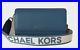 New Michael Kors Jet Set Item Large Wallet Crossbody Leather Teal with Dust bag
